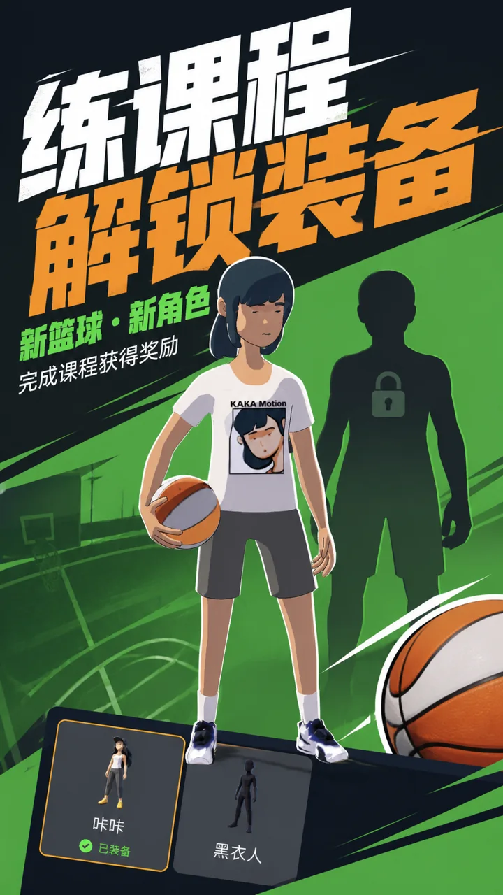 完成课程后获得项目内虚拟装备